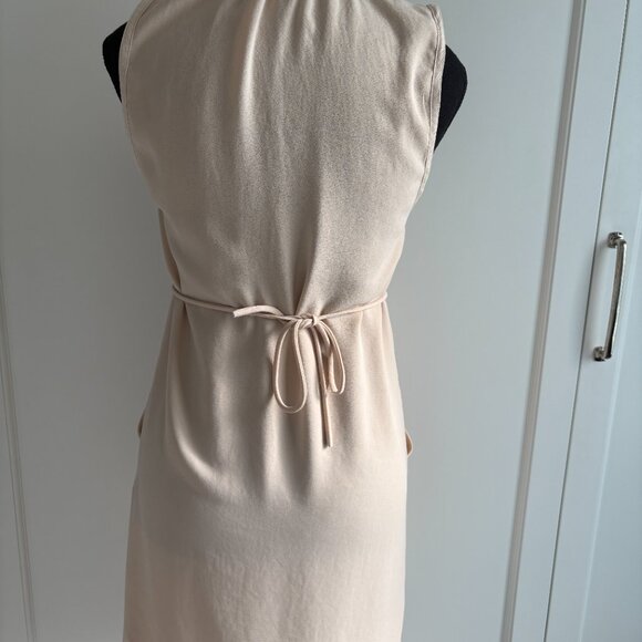 ARITZIA Wilfred Elegant Cream Sleeveless Mini Dress, Size XS - Picture 2 of 6